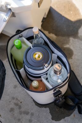 Image showing 3 th RovR KeepR Caddy with Ice Bucket, Coral