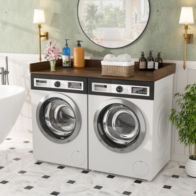 Veikous Steel Washer/Dryer Laundry Countertop