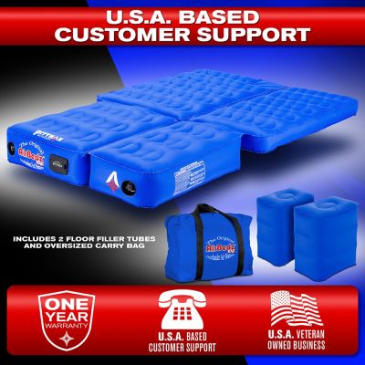 Image showing  Bronco 2 pc. Air Mattress with Built-in Rechargeable Air Pump