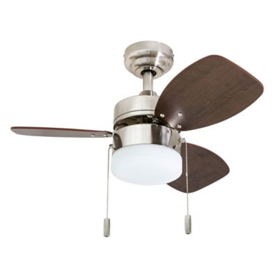 Honeywell 30 in. Ocean Breeze Ceiling Fan Brushed Nickel