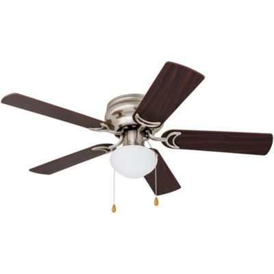 Prominence Home 42 in. Alvina Ceiling Fan Brushed Nickel
