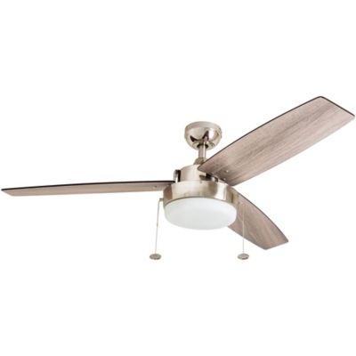 Prominence Home 52 in. Statham Ceiling Fan Brushed Nickel