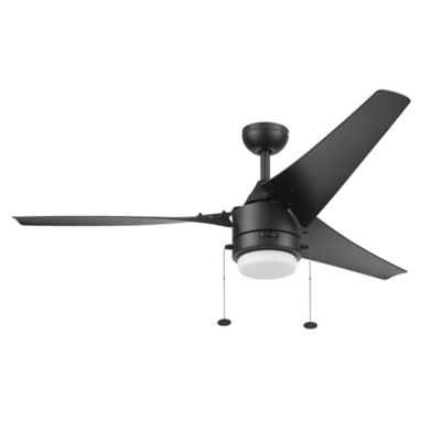 Prominence Home 56 in. Indoor Teo Ceiling Fan, 6,092 CFM, Matte Black