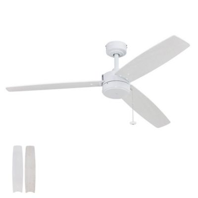 Prominence Home 52 in. Journal Ceiling Fan White