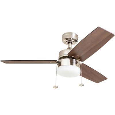 Prominence Home 42 in. Reston Ceiling Fan Brushed Nickel
