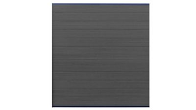 Frame It All 6 ft. Valla Capped Composite Privacy Fence Panel, Wood, 400003105B