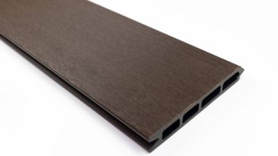 Image showing  6 ft. Riviera Capped Composite Privacy Fence Panel, Mahogany, 400004103