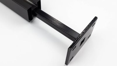 Frame It All 24 in. Valla & Riviera Capped Composite Parts & Posts, Metal, 400023104