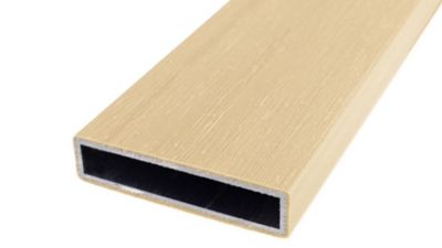 Frame It All 74 in. Composite Capped Aluminum Rails, Aluminum, 400000204