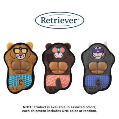 Image showing  Ripped Rascals Plush Dog Toy, Assorted