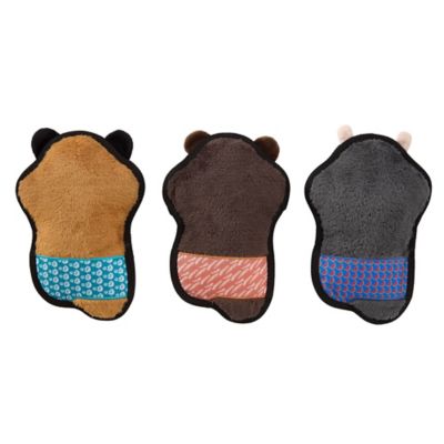 Image showing  Ripped Rascals Plush Dog Toy, Assorted