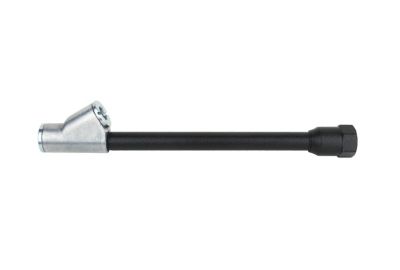Image showing  1/4 in. FNPT Dual Foot Straight Air Chuck, Matte Black Poly Finish