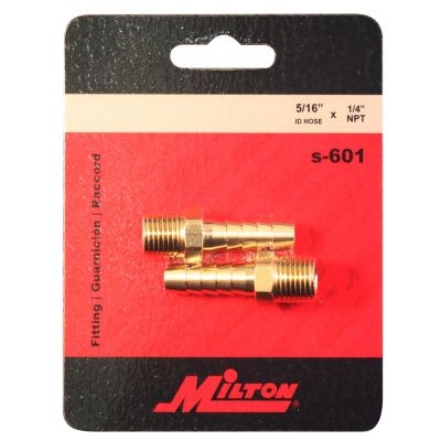 Image showing  1/4 in. MNPT 5/16 in. ID Hose End Fitting