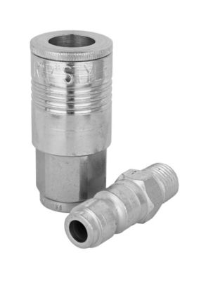 Image showing  1/4 in. NPT P-Style Coupler and Plug Kit
