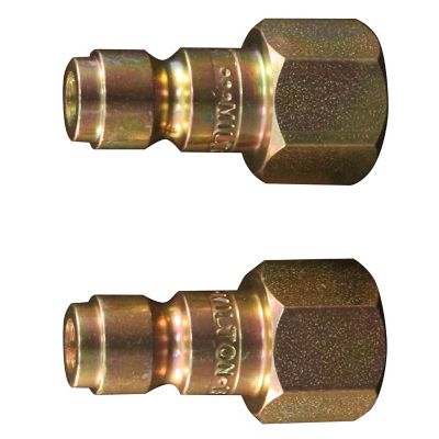 Milton 3/8 in. FNPT P-Style Steel Plug, 2 pc.
