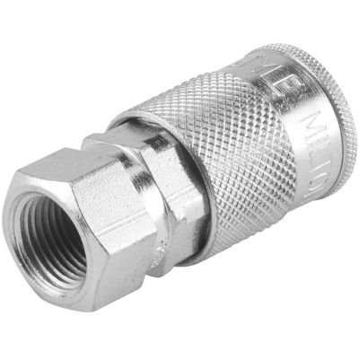 Image showing  3/8 in. FNPT H-Style Steel Coupler