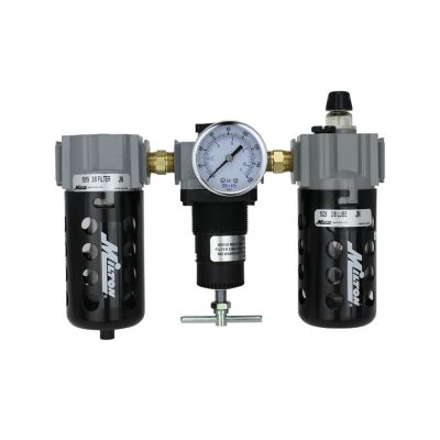 Milton 1/4 in. NPT Deluxe Polycarbonate FRL Trio