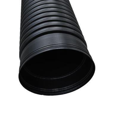 Image showing  36 in. x 20 ft. HDPE Double Wall Corrugated Pipe 4 in. Dia., AASHTO