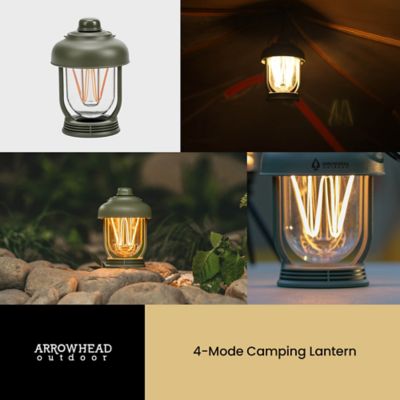 Image showing  280-Lumen 6 in. 4-Lighting-Modes Rechargeable LED Camping Lantern
