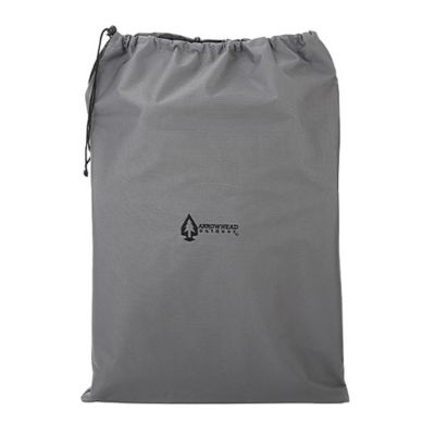 Image showing 9 th Arrowhead Outdoor Backpackable Fishing and Camp Chair with Backrest and 25-Can Cooler, Gray