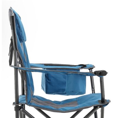 Image showing 9 th Arrowhead Outdoor Portable Folding Camping Quad Chair with 6-Can Armrest Cooler