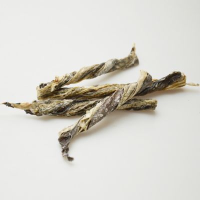 Image showing  Favorite Crafted Seafood Feast Codfish Skin Dog Treats, 6 oz.