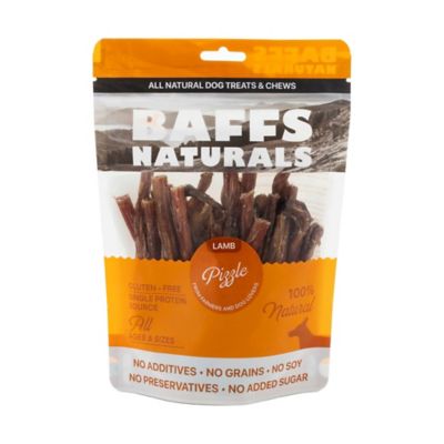 Image showing  All-Natural Premium Lamb Pizzle Dog Chew Treats, 8 oz.
