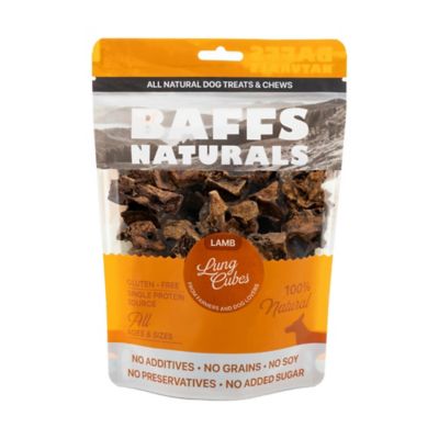 Image showing  All-Natural Premium Lamb Lung Cubes Dog Chew Treats, 7 oz.