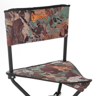 Image showing 7 th Arrowhead Outdoor 360 Degree-Swiveling Compact Hunting Blind and Fishing Chair Stool Seat