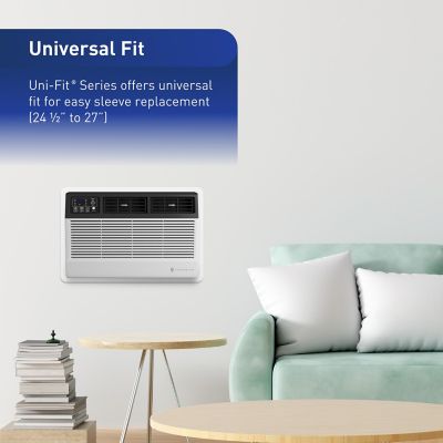 Image showing  115V Uni-Fit Through-the-Wall Air Conditioner with Heat, 350 sq. ft., 8,000 BTU, Remote Control, Wi-Fi Enabled