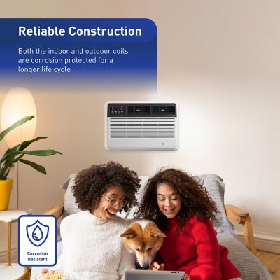 Image showing  115V Uni-Fit Through-the-Wall Air Conditioner with Heat, 350 sq. ft., 8,000 BTU, Remote Control, Wi-Fi Enabled
