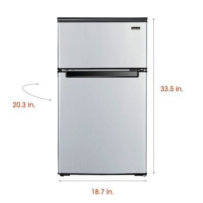 Image showing  3.1 cu. ft. Mini Refrigerator with Top Freezer