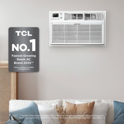 Image showing 2 th TCL 14,000 BTU 230 V Smart Through-the-Wall Air Conditioner