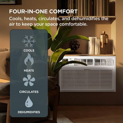 Image showing 19 th TCL 8,000 BTU Smart Through-the-Wall Air Conditioner with Heat