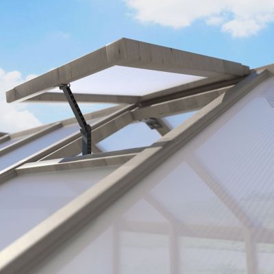 Image showing 8 th Veikous 8 x 10ft. Wooden Greenhouse, Outdoor, Polycarbonate Panel