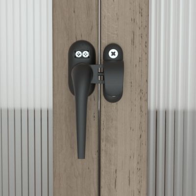 Image showing 9 th Veikous 8 x 12ft. Wooden Greenhouse, Outdoor, Polycarbonate Panel