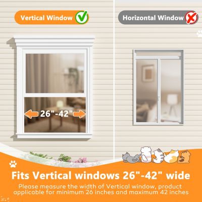 Image showing  Cat Window Box, Catio Outdoor Cat Enclosure Window with Transparent Top
