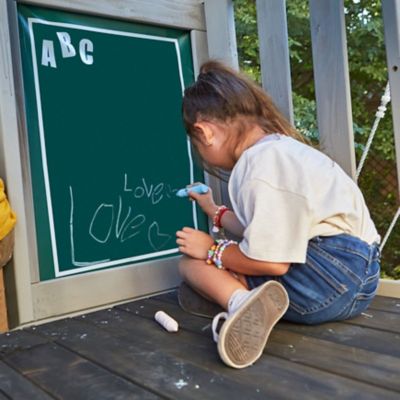 Image showing 7 th KidKraft River Canyon Swing Set