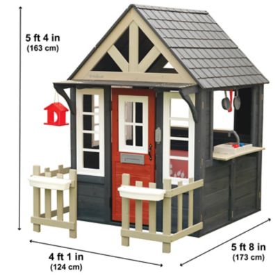 Image showing 8 th KidKraft Riverscape Playhouse, Navy