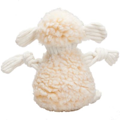 Image showing  HuggleFleece FlufferKnottie Louise Lamb Plush Dog Toy, Large