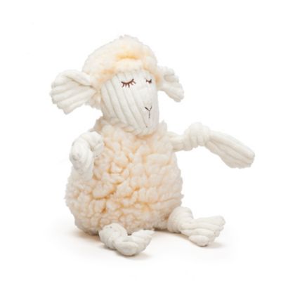 Image showing  HuggleFleece FlufferKnottie Louise Lamb Plush Dog Toy, Large