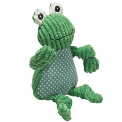 Image showing  Fergie Frog Knottie Plush Dog Toy, Small