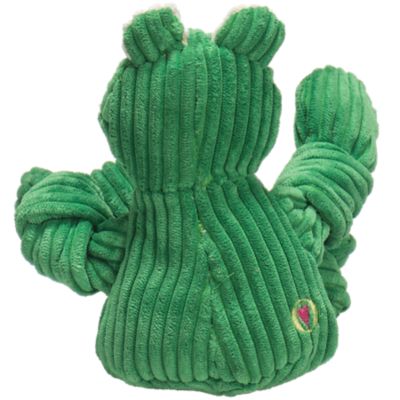 Image showing  Fergie Frog Knottie Plush Dog Toy, Large