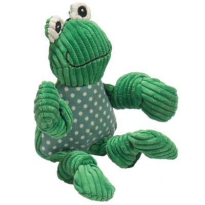Image showing  Fergie Frog Knottie Plush Dog Toy, Large