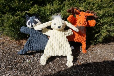 Image showing 7 th Hugglehounds HuggleFlatties Plush Dog Toy