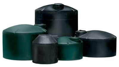 Norwesco 1,100 gal. Water Tank, Black