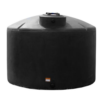 Norwesco 1,550 gal. Water Tank, Black