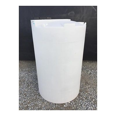 Image showing  550 gal. Plastic Vertical Dome Top Tank