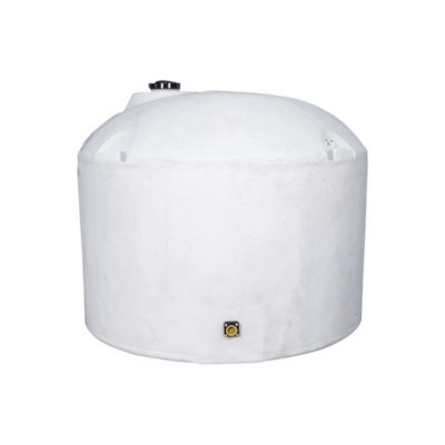 Image showing  1,500 gal. Plastic Vertical Dome Top Tank