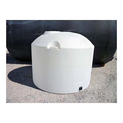 Image showing  1,500 gal. Plastic Vertical Dome Top Tank
